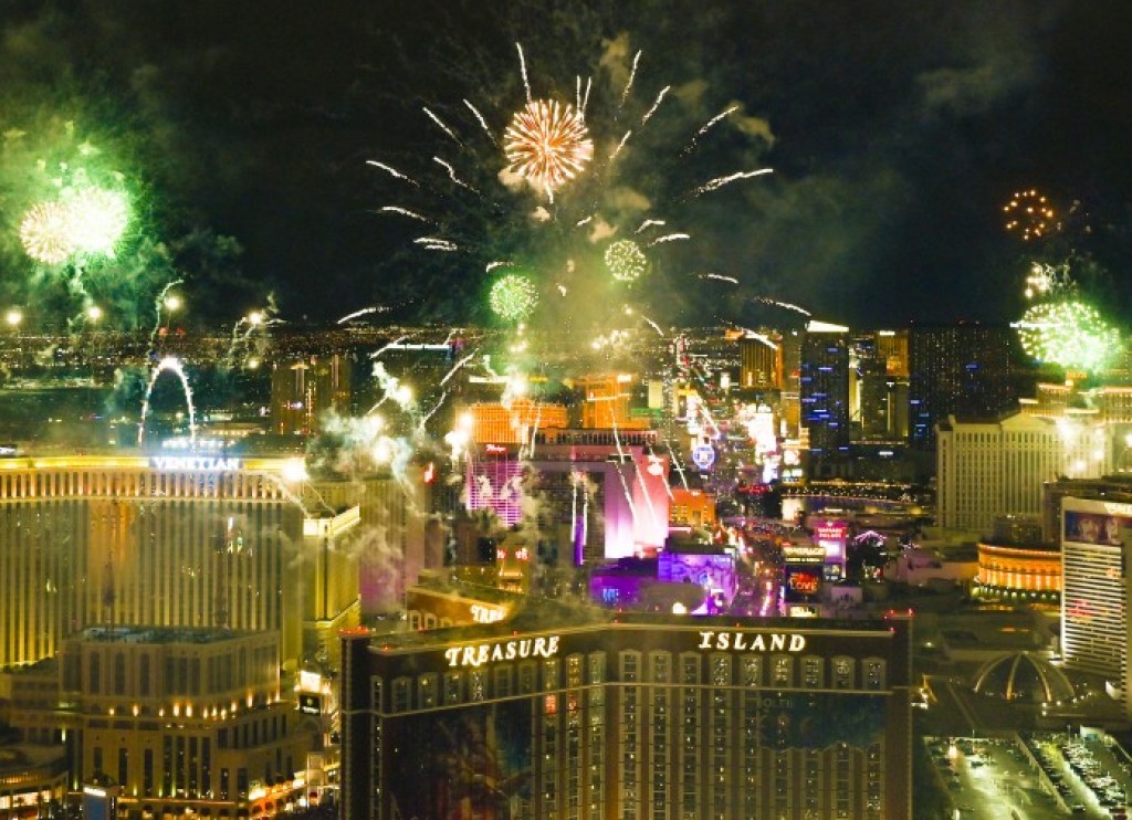 Las Vegas New Years Eve 2023 - 2024